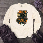 Just Here For The Candy Long Sleeve T-Shirt