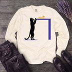 Black Cat Pumpkin Pie Long Sleeve T-Shirt