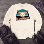 Summerween Skull Long Sleeve T-Shirt