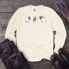 Ghosts Fun Treats Long Sleeve T-Shirt