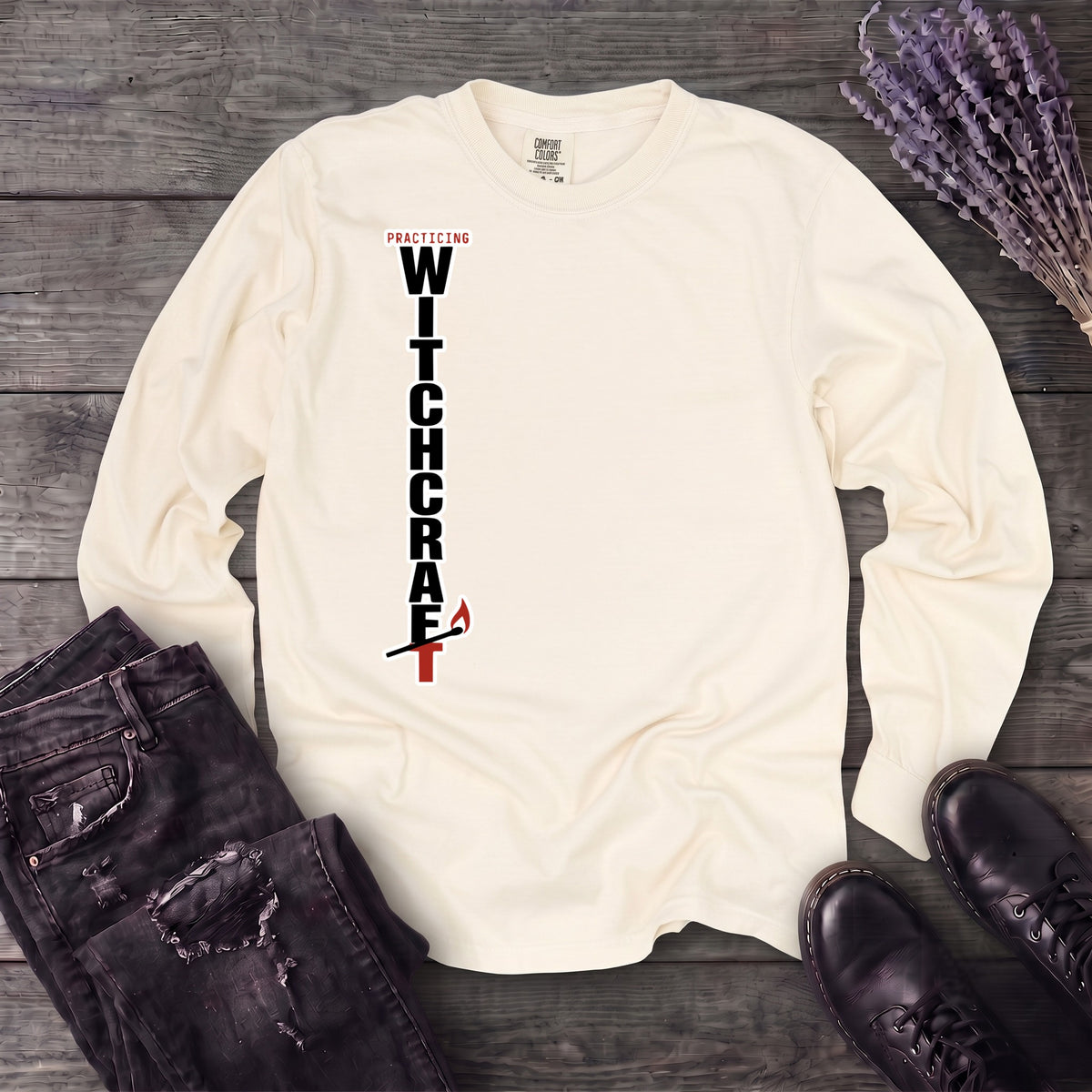 Practicing Witchcraft Long Sleeve T-Shirt