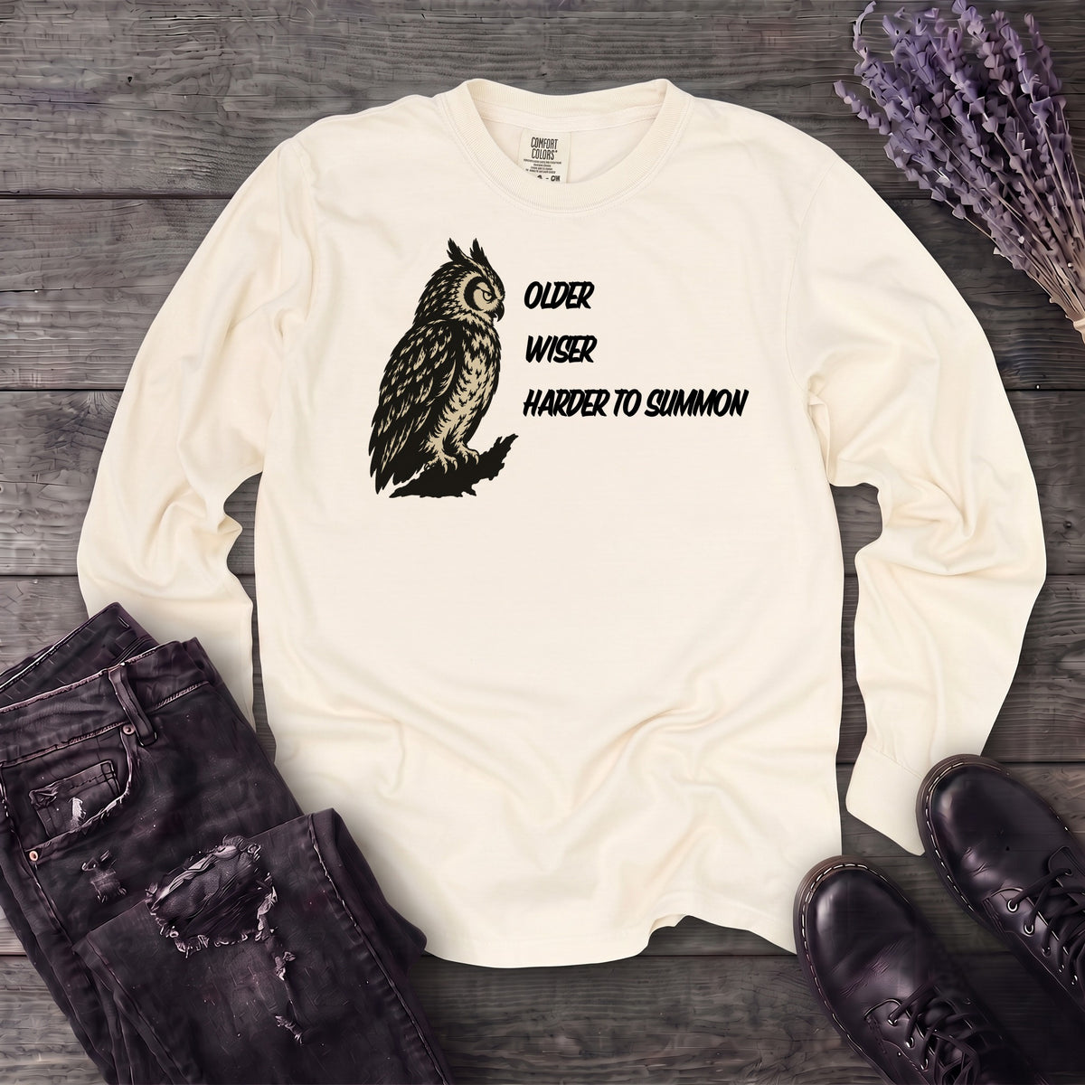Older Wiser Long Sleeve T-Shirt