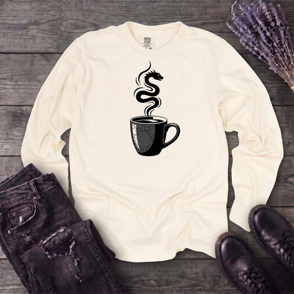 Dragon Coffee Long Sleeve T-Shirt