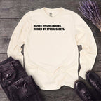 Spellbooks and Spreadsheets Long Sleeve T-Shirt