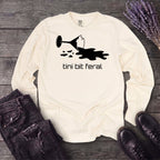 tini bit feral Long Sleeve T-Shirt