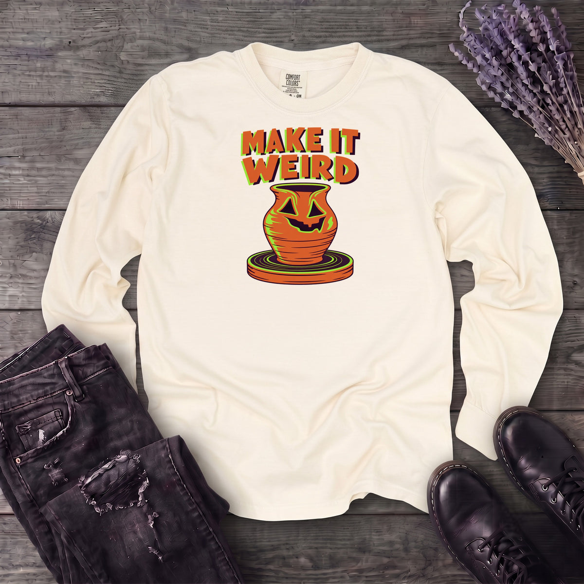 Make It Weird Long Sleeve T-Shirt