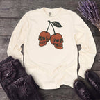 Skull Cherries Long Sleeve T-Shirt