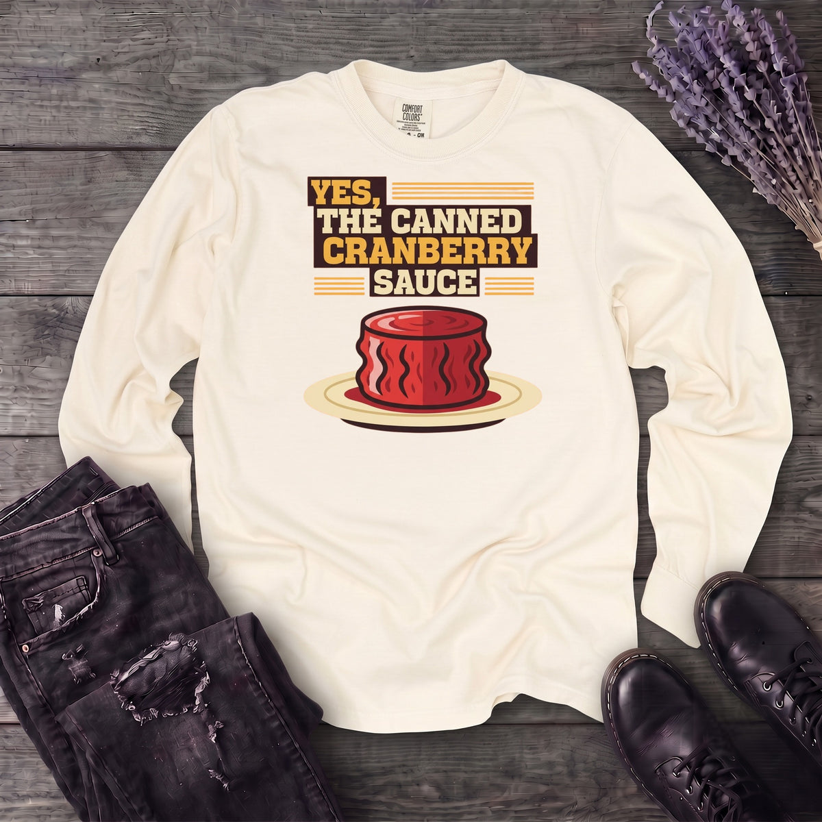 Cranberry Sauce Long Sleeve T-Shirt