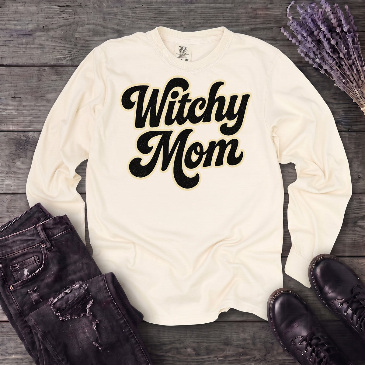 Witchy Mom Long Sleeve T-Shirt