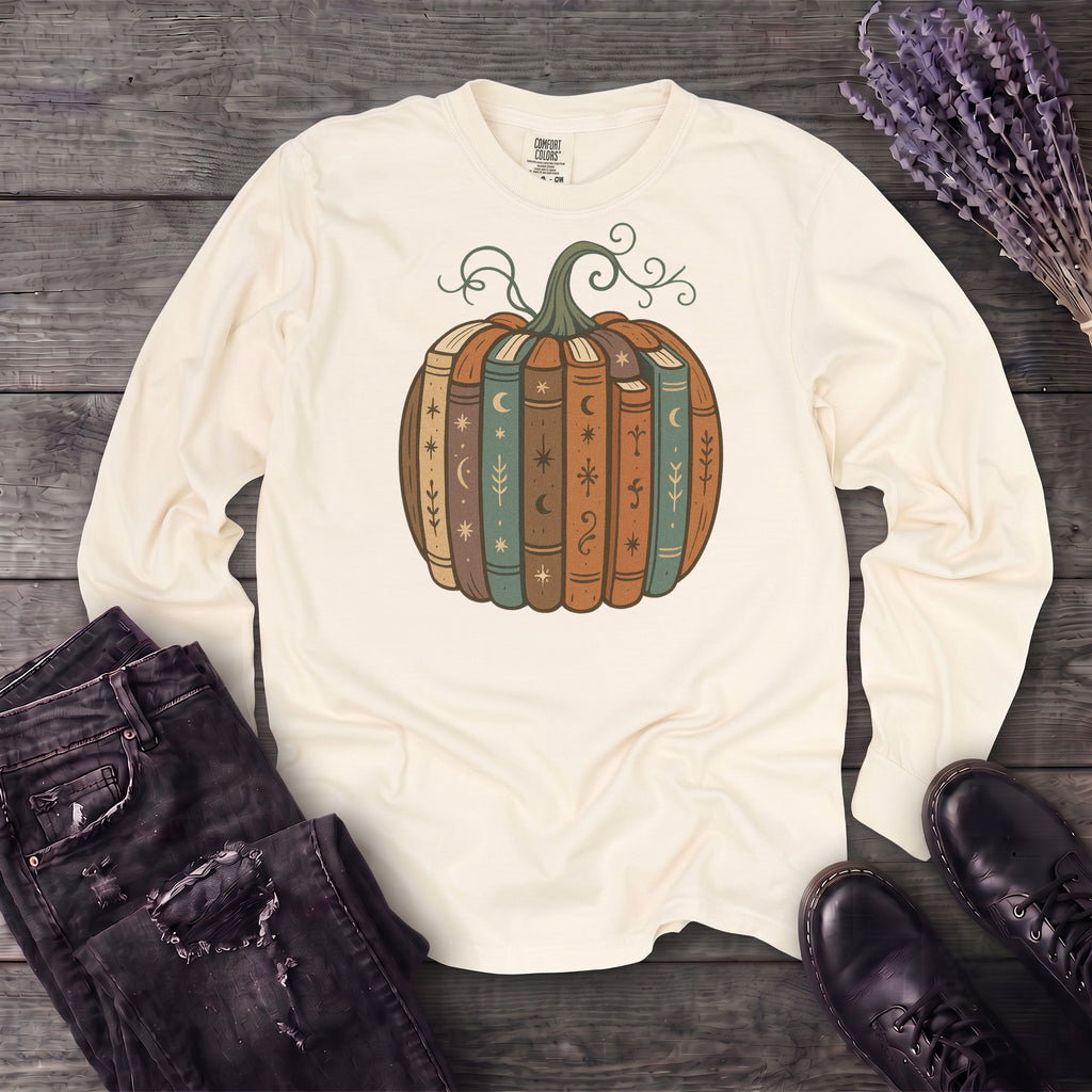 Pumpkin Books Long Sleeve T-Shirt