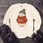 Christmas Sweater Ghost Long Sleeve T-Shirt