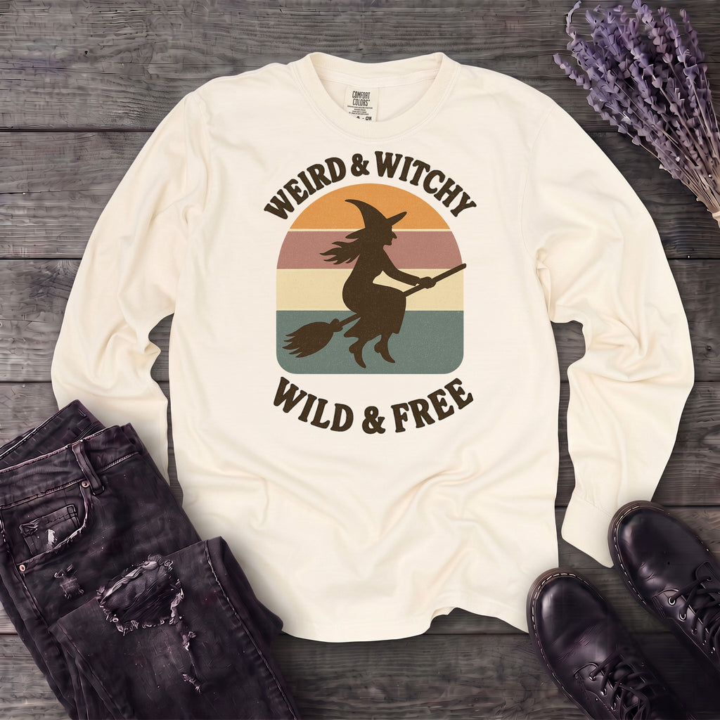 Weird Witchy Wild Free Long Sleeve T-Shirt