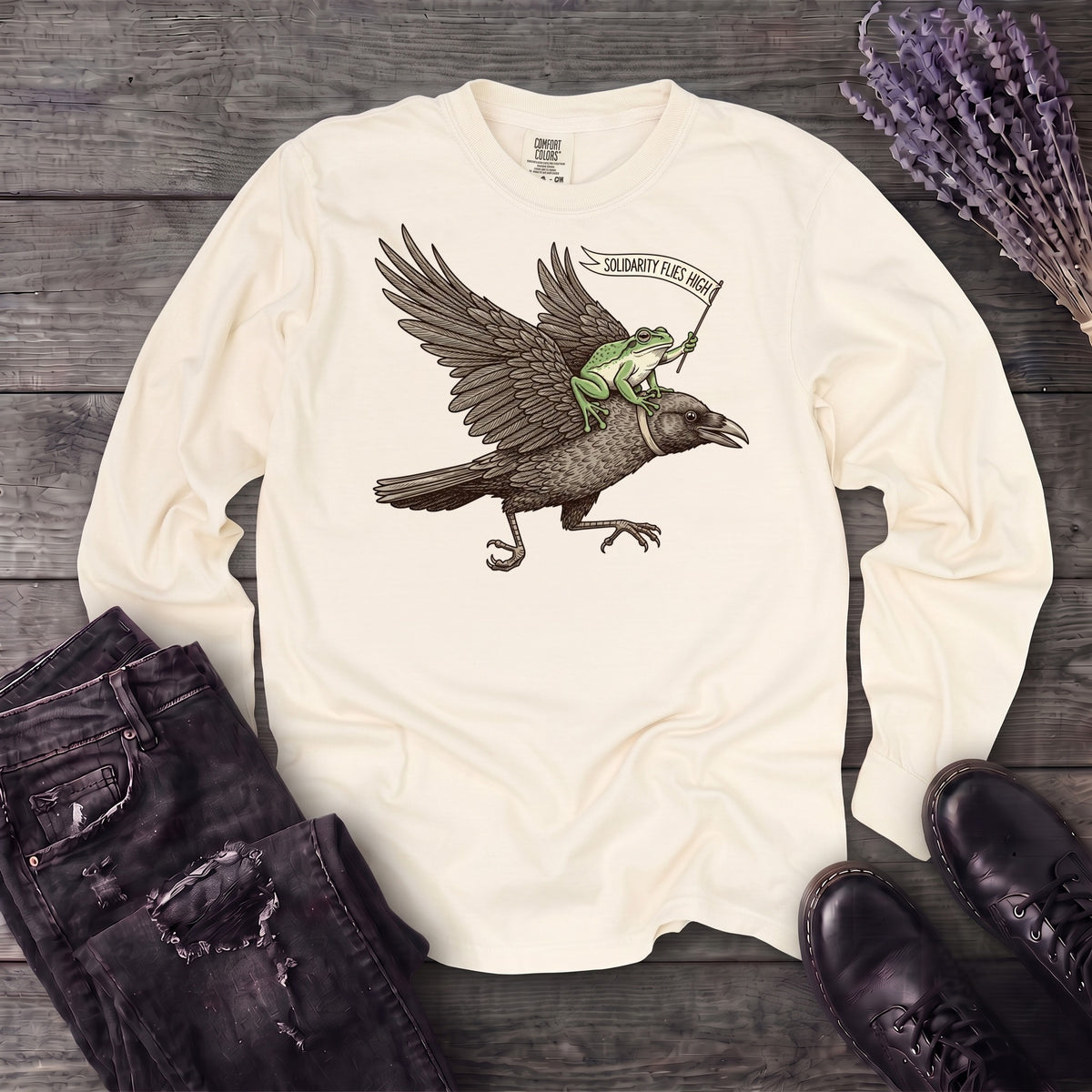 Solidarity Flies High Long Sleeve T-Shirt