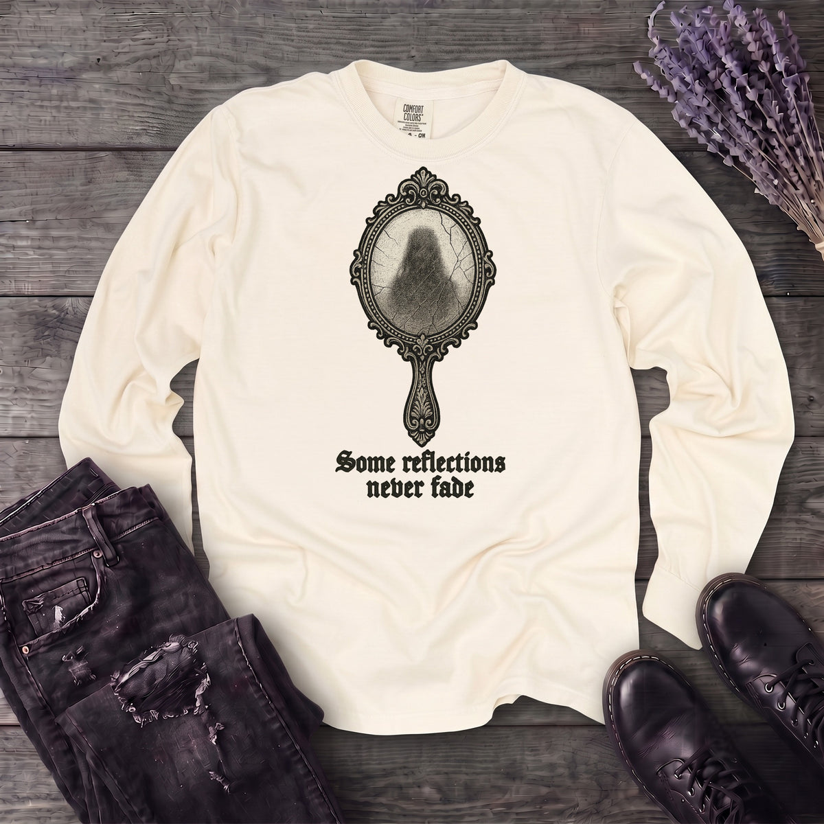 Some Reflections Never Fade Long Sleeve T-Shirt