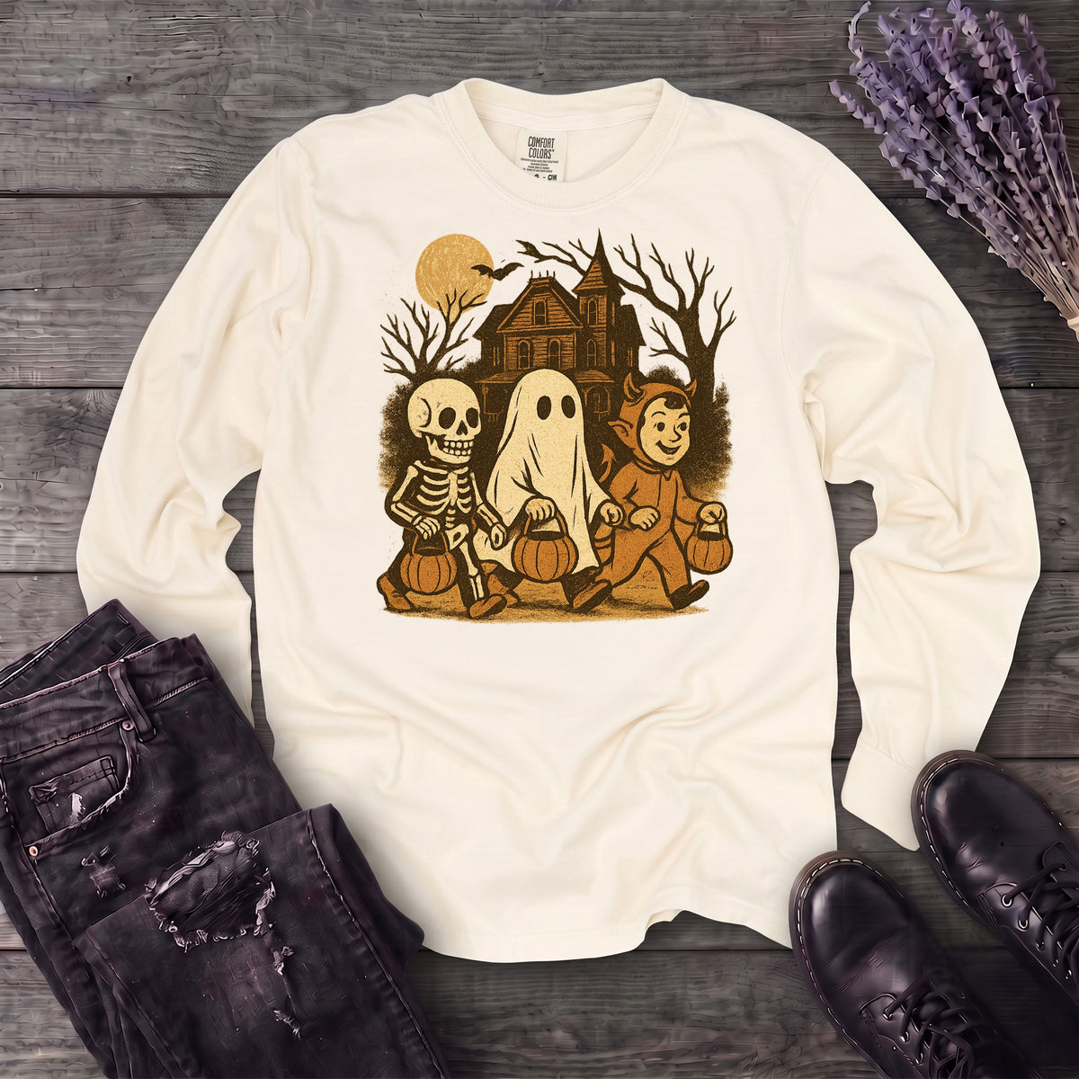 Trick Or Treaters Long Sleeve T-Shirt