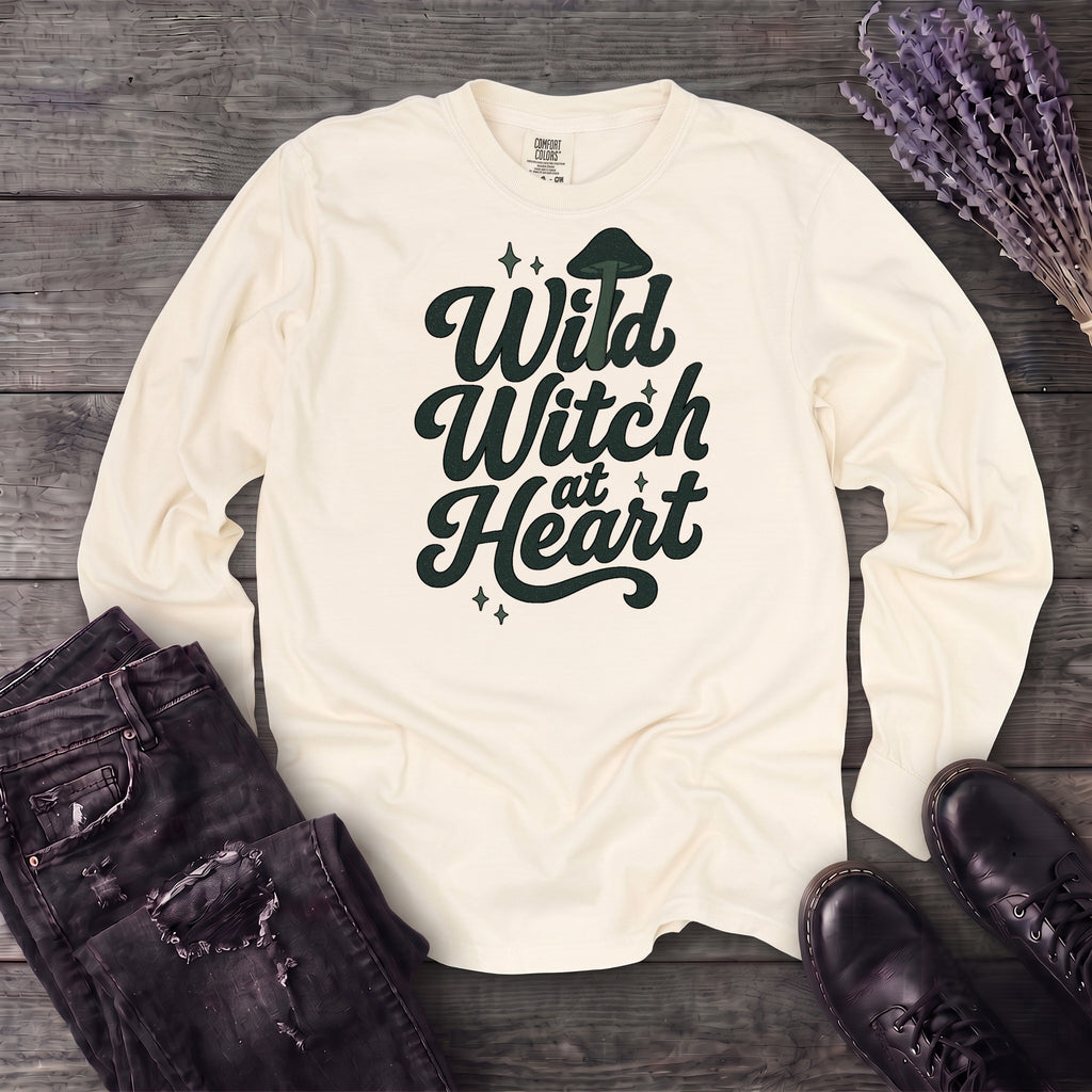 Wild Witch At Heart Long Sleeve T-Shirt