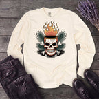 Tiki Skull Drink Long Sleeve T-Shirt