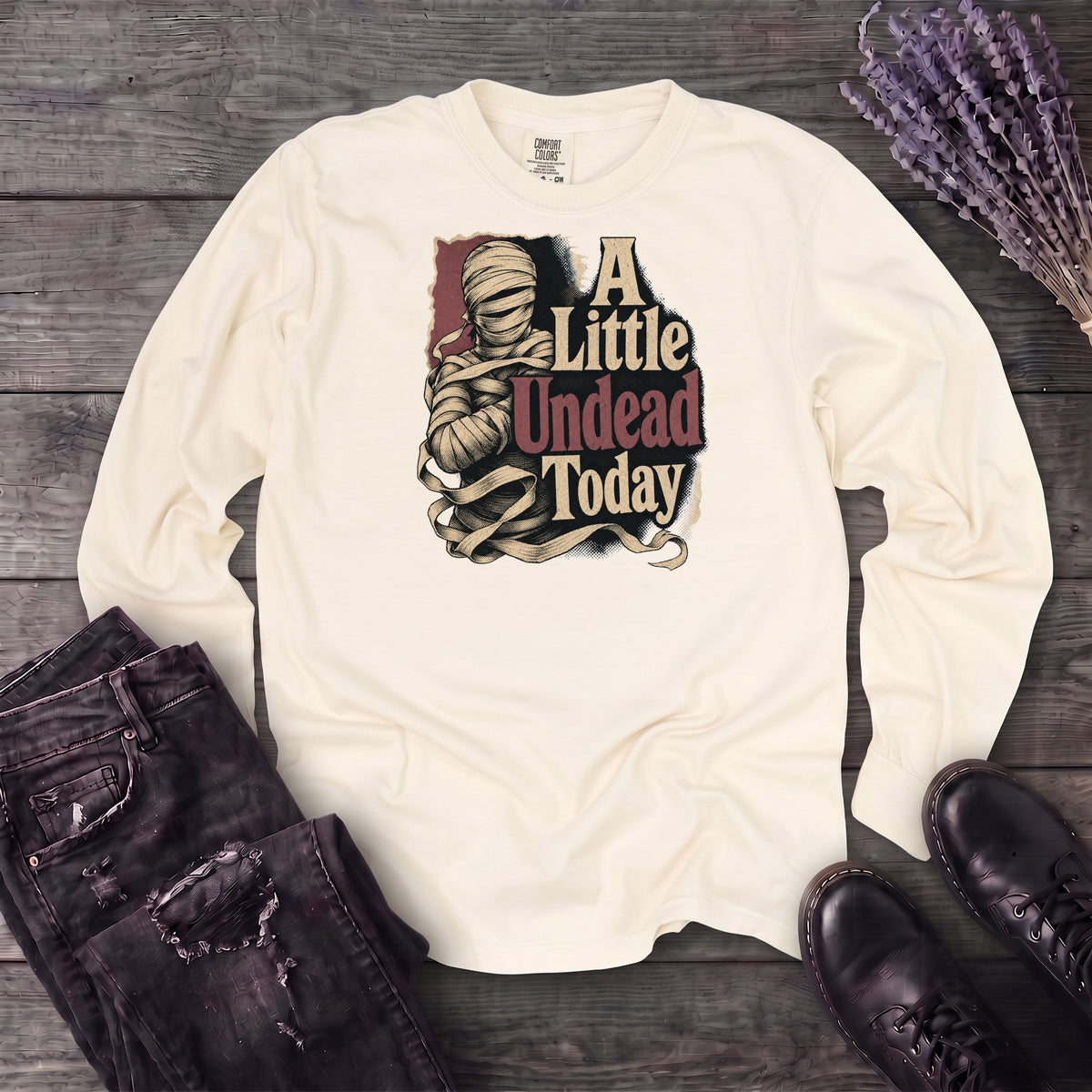A Little Undead Today Long Sleeve T-Shirt