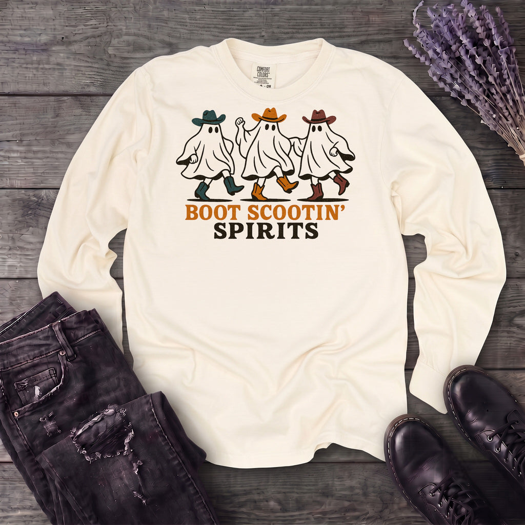 Boot Scootin Spirits Long Sleeve T-Shirt