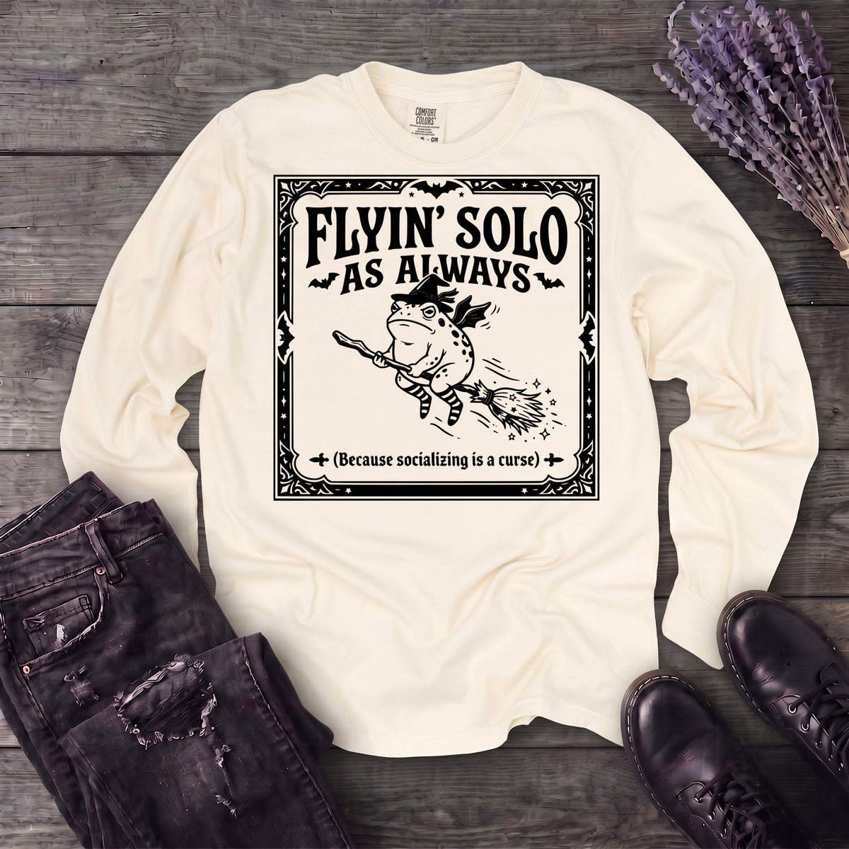 Flyin Solo Long Sleeve T-Shirt