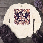 Free As The Wind Crows Long Sleeve T-Shirt