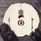 Mid Century Pumpkins Long Sleeve T-Shirt