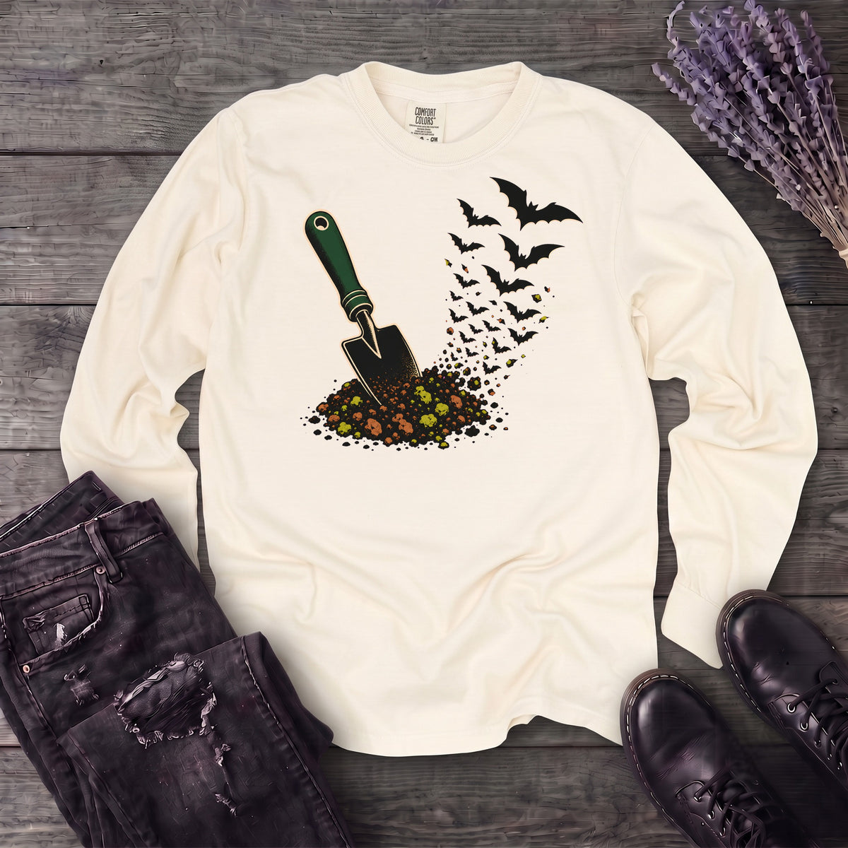 Garden Spade Bats Long Sleeve T-Shirt