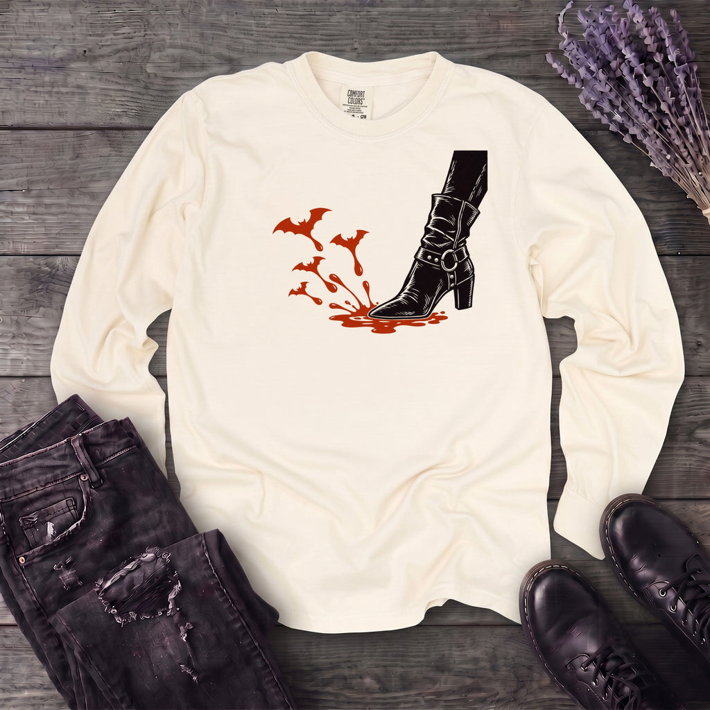Crimson Stomp Long Sleeve T-Shirt