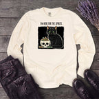 Here For The Spirits Long Sleeve T-Shirt