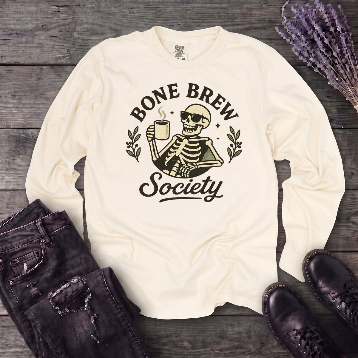 Bone Brew Society Long Sleeve T-Shirt