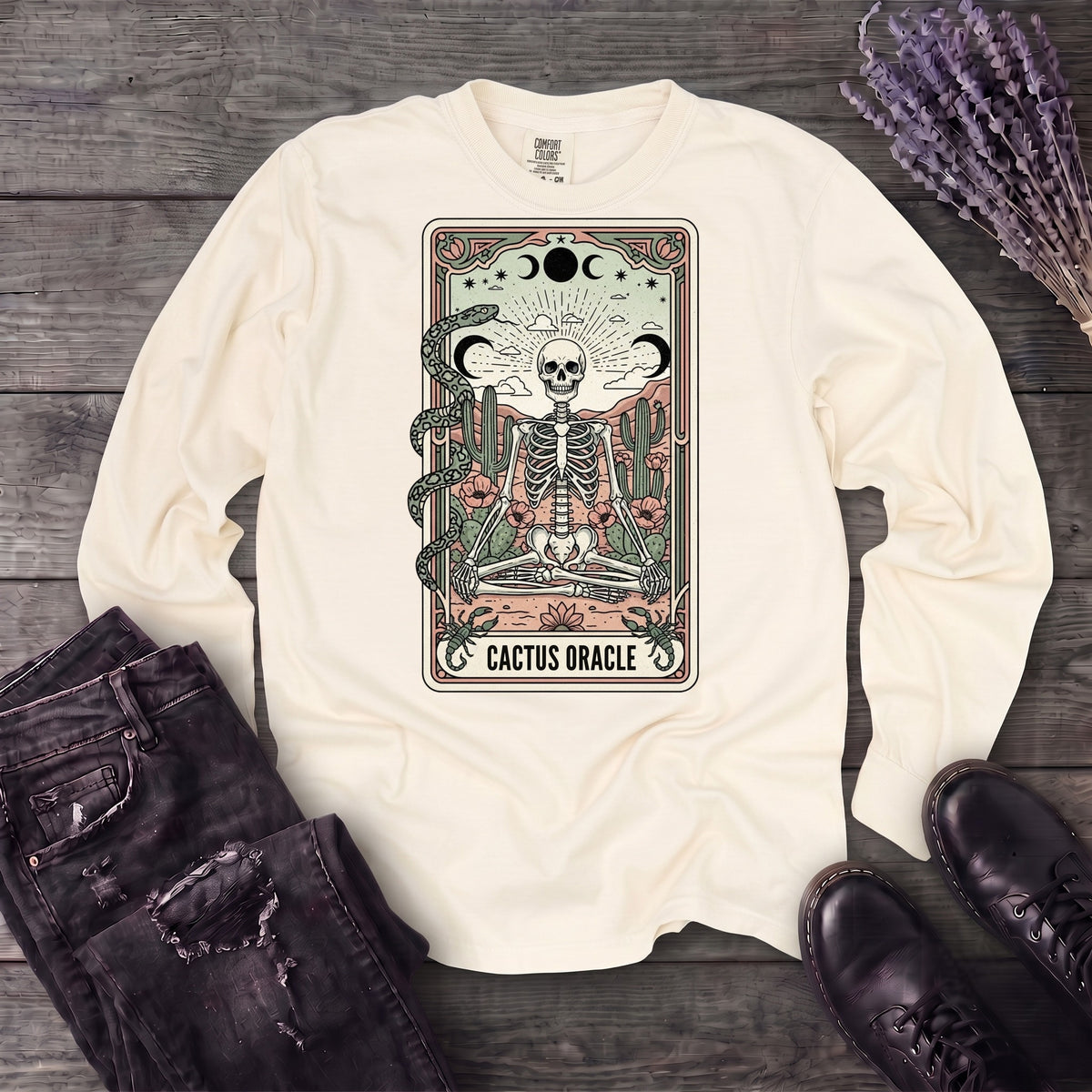 Cactus Oracle Long Sleeve T-Shirt