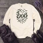 Bats Form Boo Long Sleeve T-Shirt