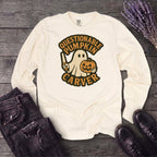 Questionable Pumpkin Carver Long Sleeve T-Shirt