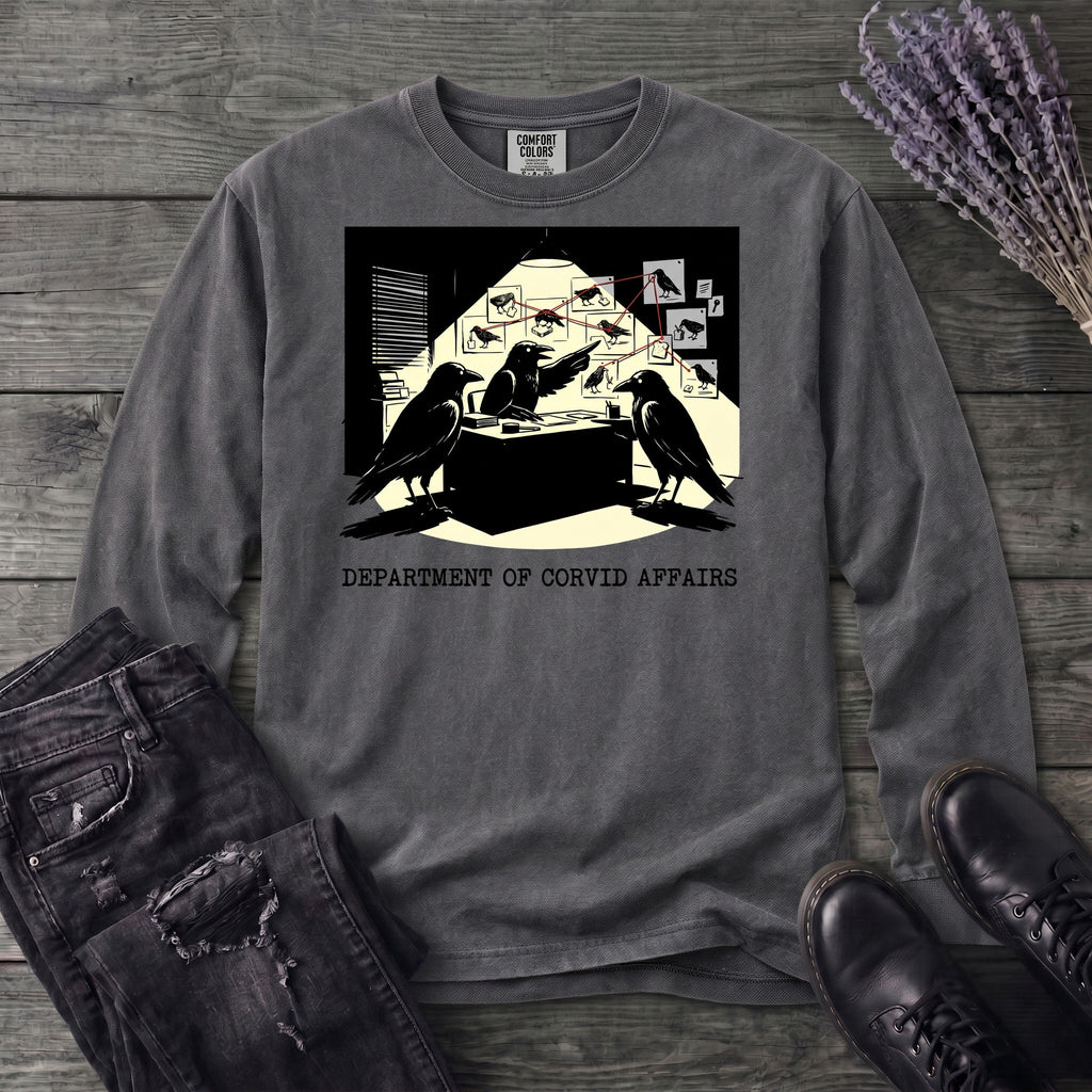 Department of Corvid Affairs Long Sleeve T-Shirt