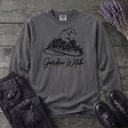 garden witch floral hat Long Sleeve T-Shirt