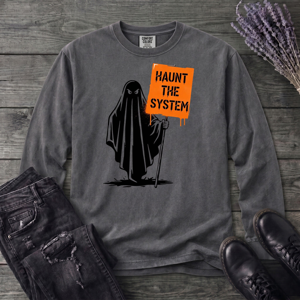 Haunt The System Long Sleeve T-Shirt