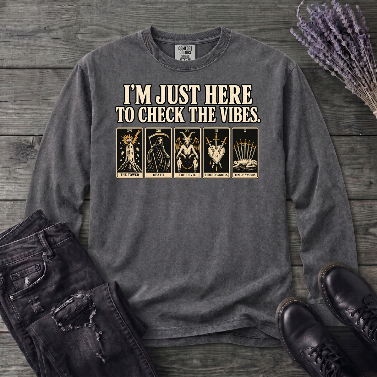 Check The Vibes Long Sleeve T-Shirt