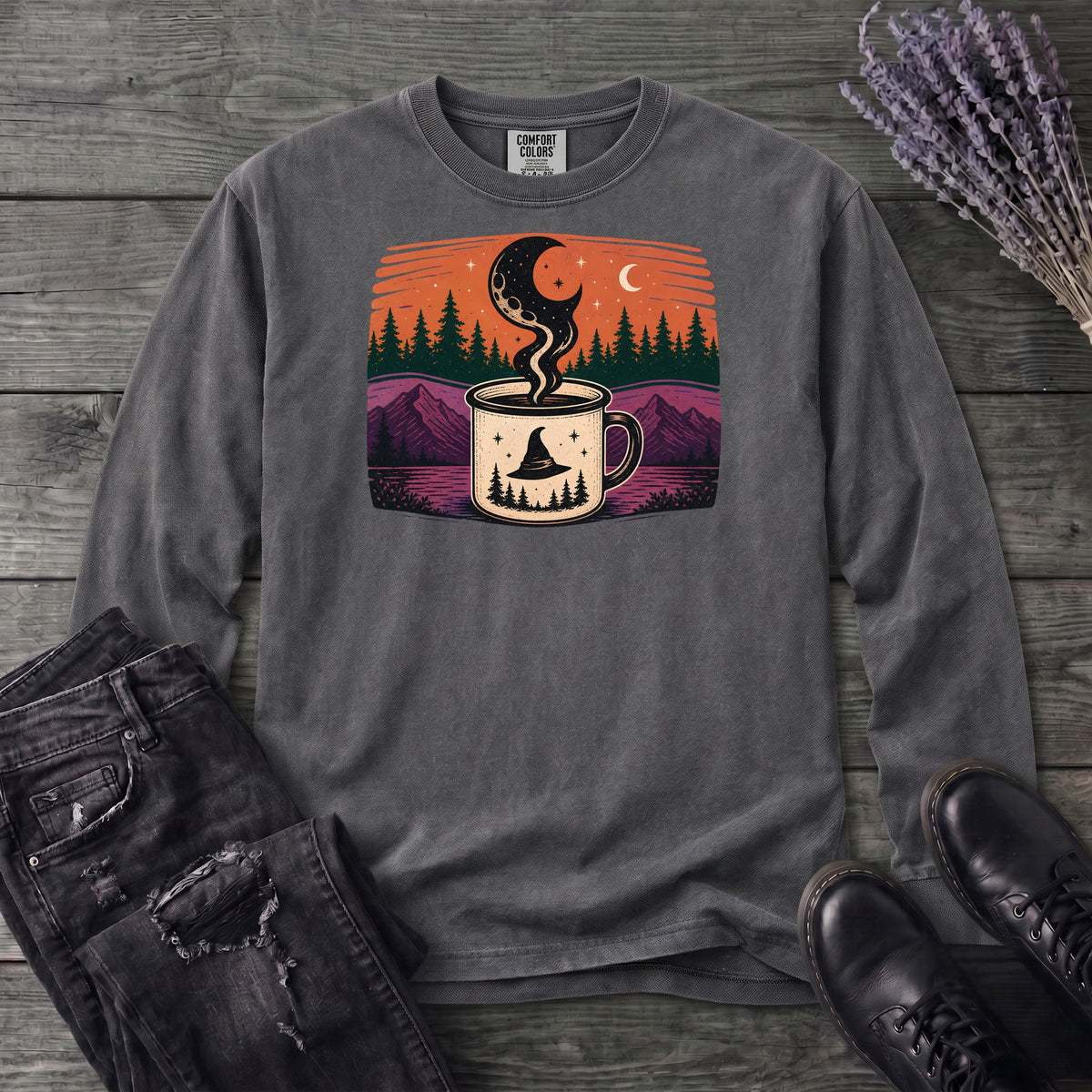 Witchy Camp Cup Long Sleeve T-Shirt