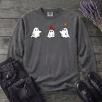 Ghosts With Birds Long Sleeve T-Shirt
