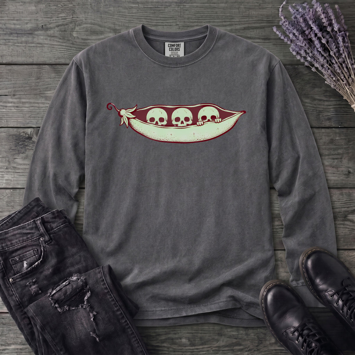 Rest In Peas Long Sleeve T-Shirt