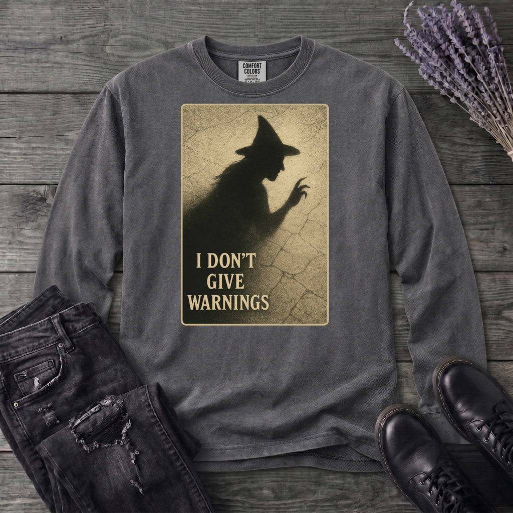 No Warnings Long Sleeve T-Shirt