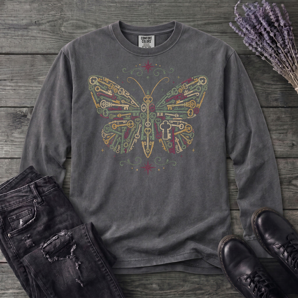 Butterfly Keys Long Sleeve T-Shirt