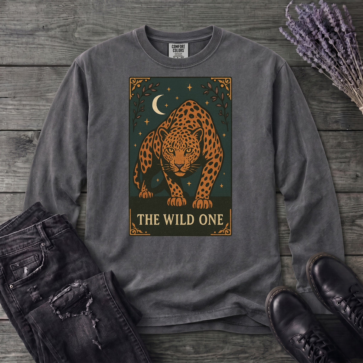 The Wild One Tarot Long Sleeve T-Shirt