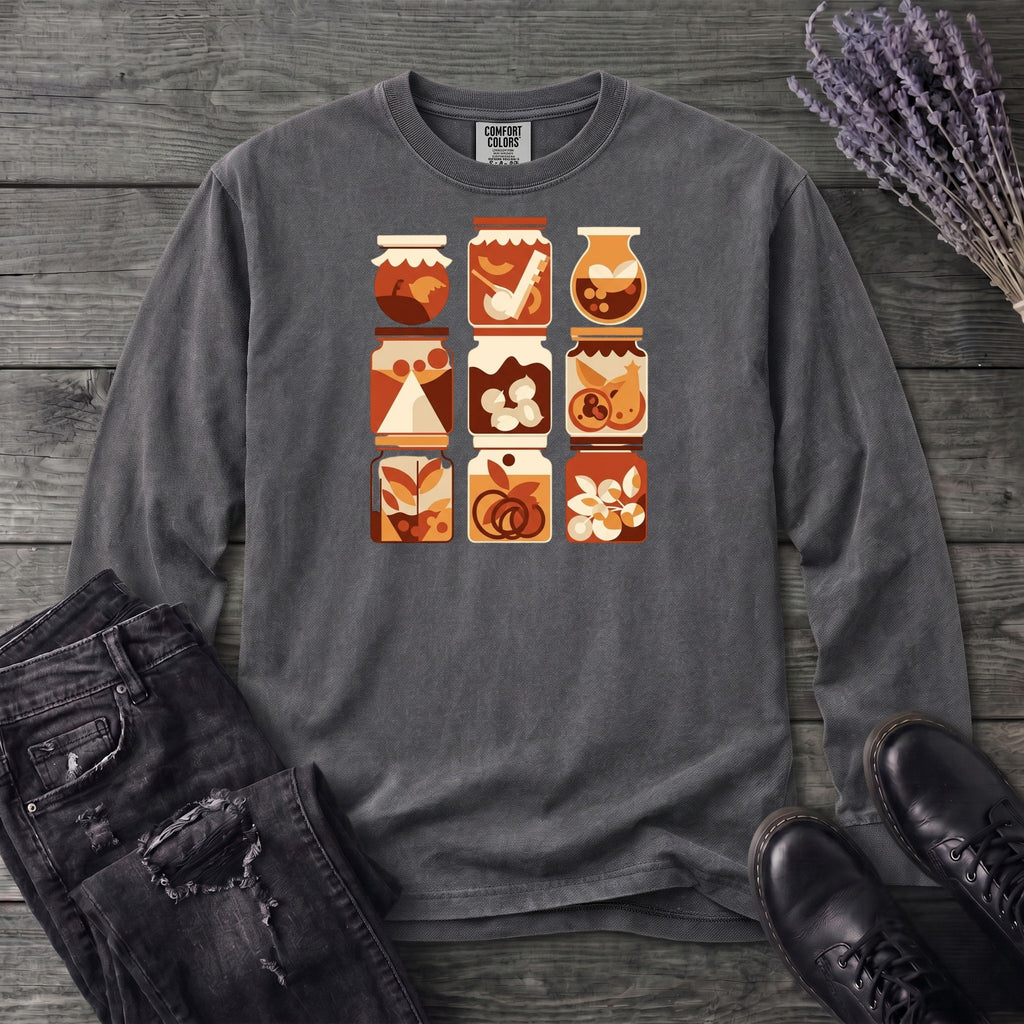 Jar Grid Long Sleeve T-Shirt