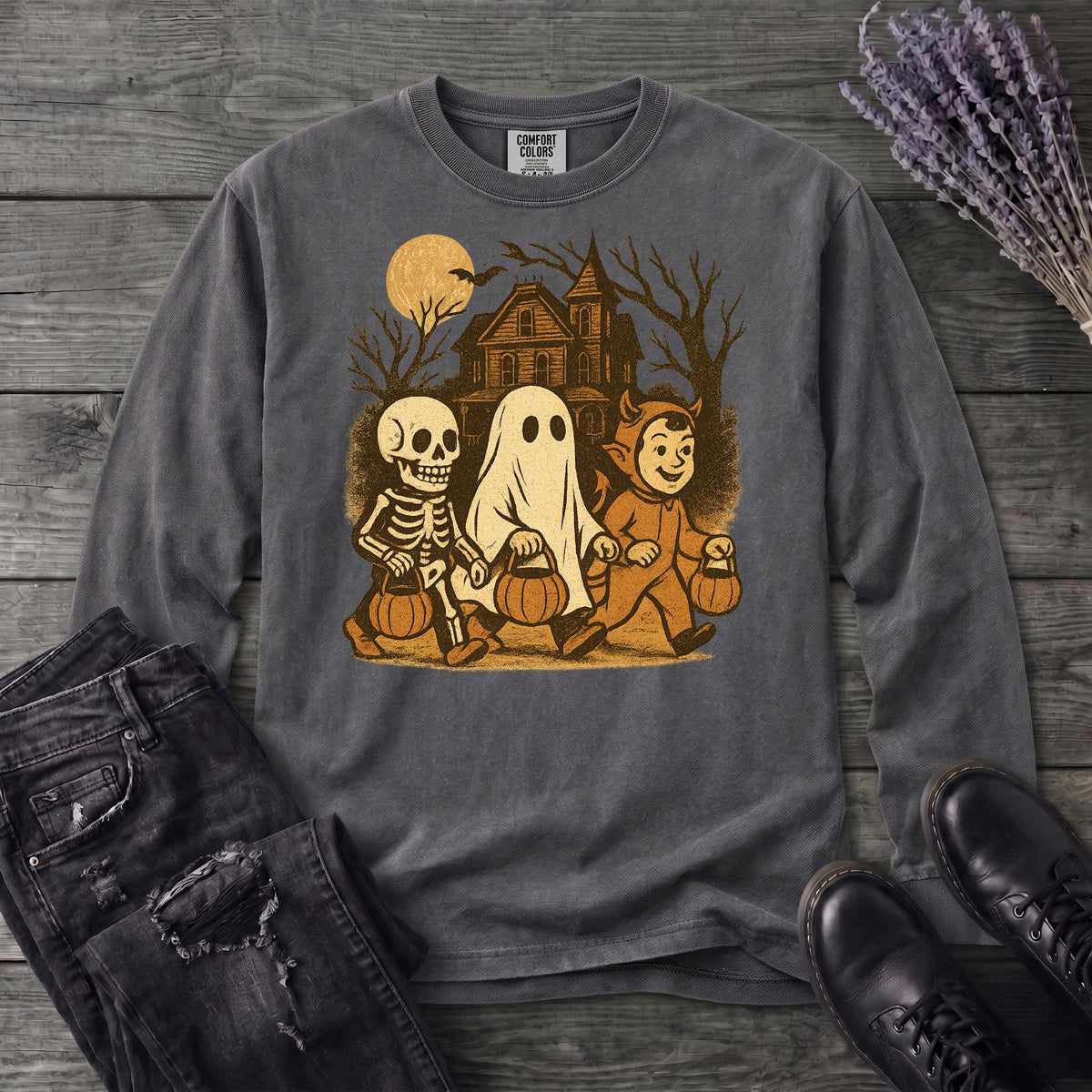 Trick Or Treaters Long Sleeve T-Shirt