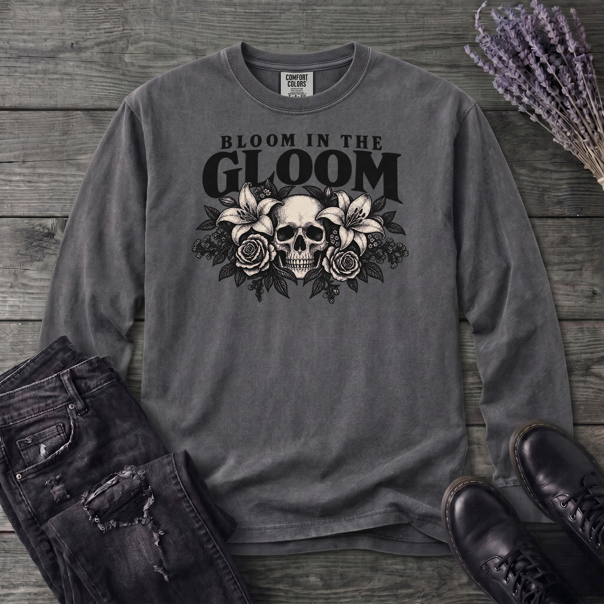Bloom In The Gloom Long Sleeve T-Shirt