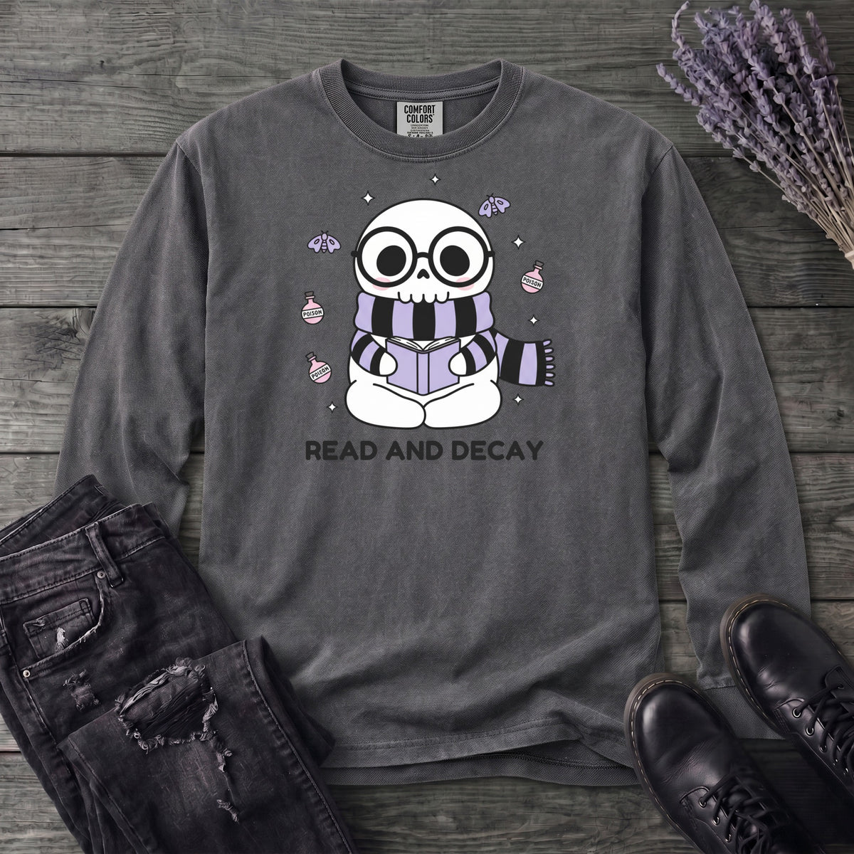Read And Decay Long Sleeve T-Shirt