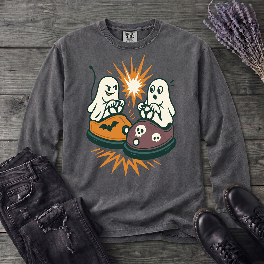 Ghost Bumper Cars Long Sleeve T-Shirt