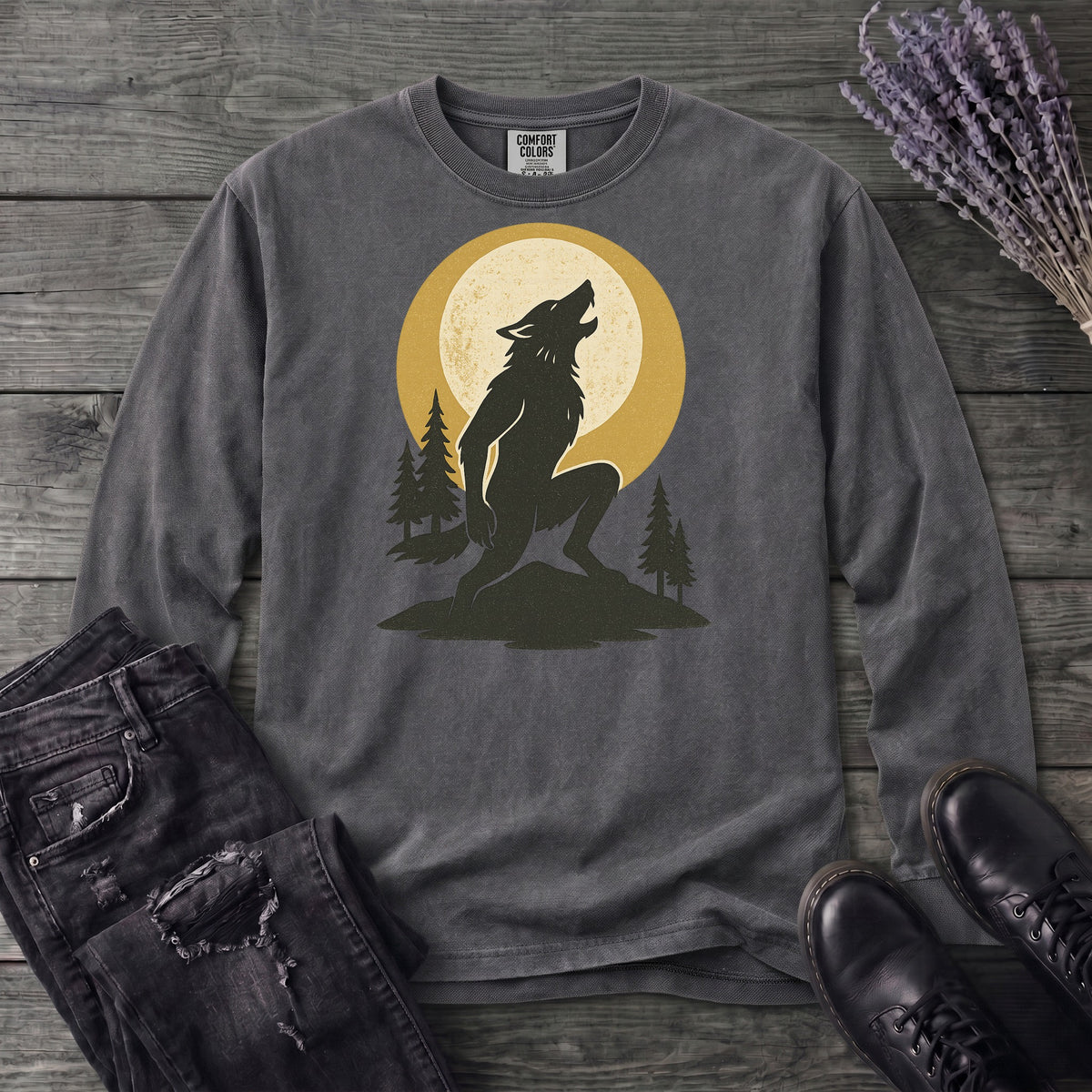 Werewolf Howl Long Sleeve T-Shirt
