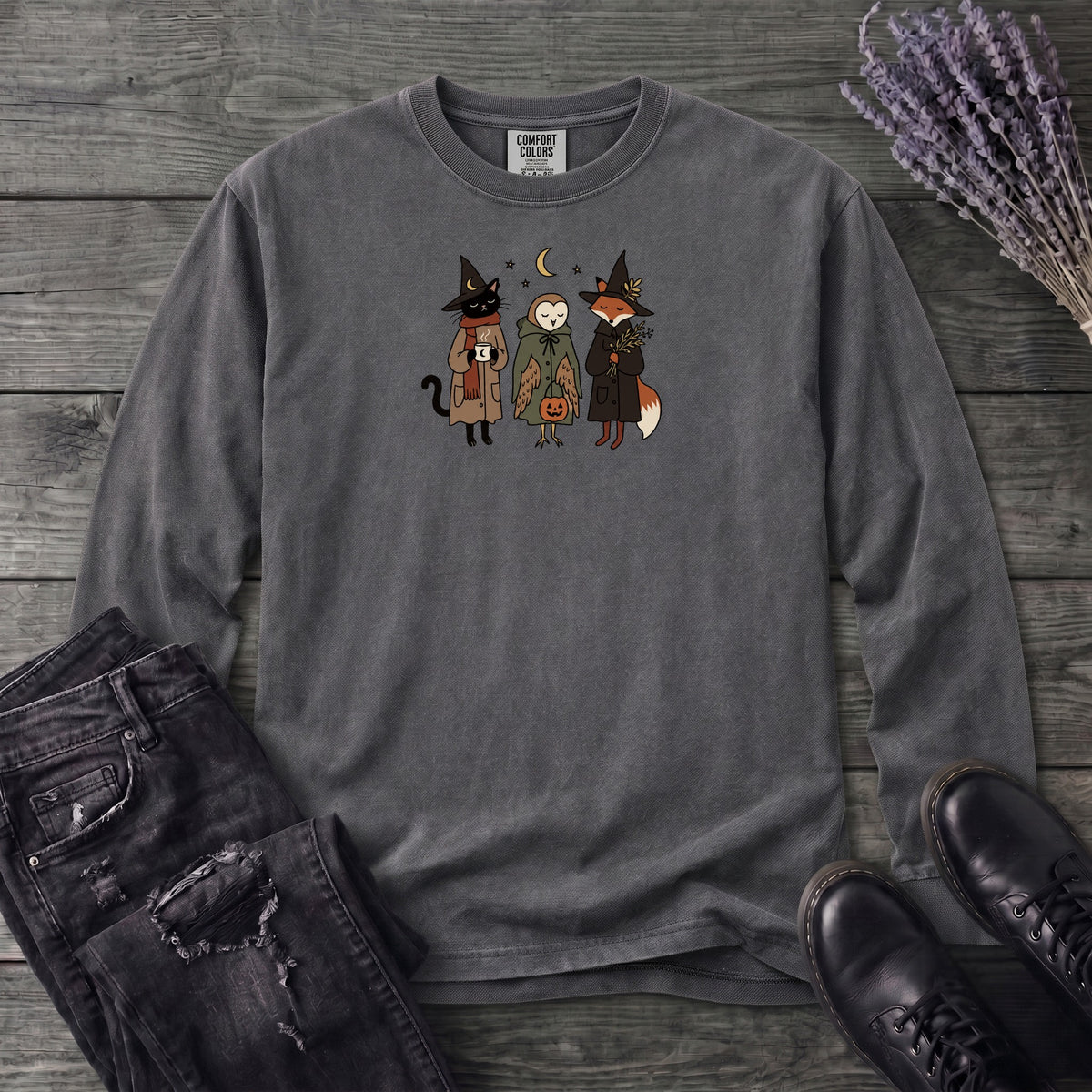 Bewitched With Autumn Long Sleeve T-Shirt